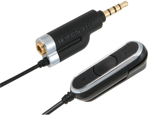 MONSTER 123875 Iphone Imicrophone In-Line Microphone Adapter