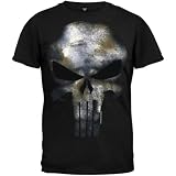Punisher No Sweat Distressed Logo T-Shirt, Small