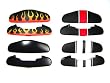 Garmin Custom Caps for Zumo GPS Units, Racing Stripes (010-10858-00)