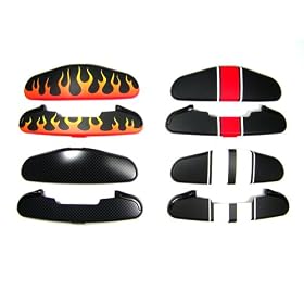 Garmin Custom Caps for Zumo GPS Units, Racing Stripes (010-10857-00)