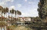 Puzzle Michèle Wilson-puzzle d art en bois pour adultes-1200 pièces-Moret bords de Loing SISLEY