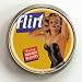 Womens Hand Made Retro "Flirt 6" Belt Buckle