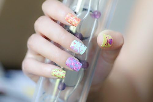 Melodi Ultra Chic Nail Polish Design Sticker (Candy Skulls)