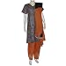 Latest Salwar Kameez Cotton Printed Embroidered Dress Size M (slk389b)