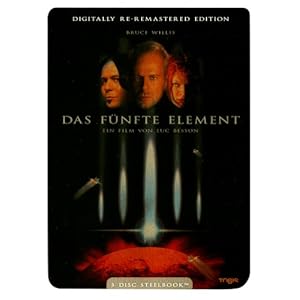 Das fünfte Element - (Re-Remastered Edition, 3 DVDs im Steelbook) [Import allemand]
