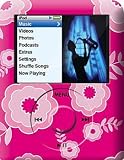 Pink Daisy Design Apple iPod nano 3G (3rd Generation) 4GB/ 8GB Hard Case iJacket - Shock Absorbent Hard Protective Faceplate Cover + FREE Belt Clip Holster + FREE Lanyard + FREE Screen Protector
