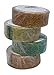 Handmade Exfoliating Loofah Bar Glycerin Soap (5 Oz Each) in Gift Box