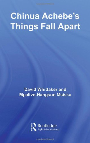 Chinua Achebe's Things Fall Apart: A Routledge Study Guide (Routledge Guides to Literature) Book Image