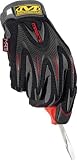 Mechanix Wear MRT-MP-010 Racing Technology Mpact Glove, Black, Large