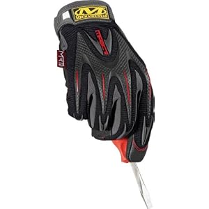 Mechanix Wear MRT-MP-009 MRT M-Pact Glove, Black, Medium by 