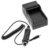 Premium Digital Camera Battery Rapid Charger with Car Adapter Compatible with Fuji NP-45, Kodak KLIC-7006, Nikon EN-EL10, Pentax D-LI63, Olympus LI-40B, LI-42B