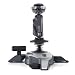Cyborg - F.L.Y.5 Flight Stick - Joystick filaire pour PC - Double manette des gaz - Gachette 5 boutons - Noir
