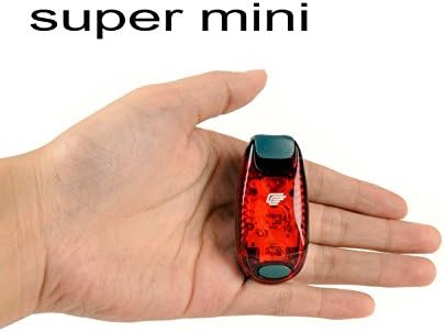 LED Safety Light(2 Packs) Flashing Strobe Lights for Walking, Running, Jogging, Runners, Cycling - Clip on Visibility Blink LED Light for Your Bicycle, Dogs, Cats, Pets, Bike, Backpack