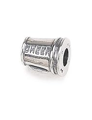 Zable(tm) Sterling Silver Megaphone Cheer Bead / Charm
