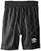 UMBRO Big Boys' Checkerboard Short, Black, Medium