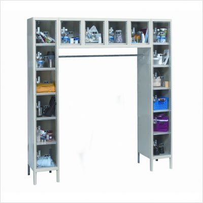 Hallowell Safety-View 16-Locker Unit - Unassembled