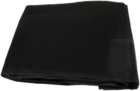 Black Mesh 10x20 Heavy Duty UV Screen Shade Canopy Patio Yard Tarp Sun Cover