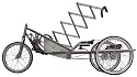 ROW-K, die fahrende Multistation f&uuml;r Fitness an frischer Luft, schnell wie ein Fahrrad