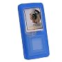 Efrocity Light Blue Silicone Skin Case w/ Belt Clip for Samsung YP-Z5 / YP-Z5F