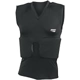Bike Adult Compression Shirt with Rib and Shoulder Pads