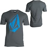 IMAGE OF Volcom Rudimentary Basic T-Shirt - Short-Sleeve - Men's Charcoal, L