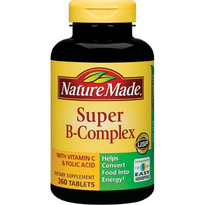 Отзывы Nature Made Super B-Complex with Vitamin C and Folic Acid - 360 Count