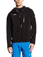 Izas Softshell Karako (Negro / Rojo)