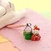 Sanrio Hello Kitty W/ Daniel Hinamatsuri Emperial Netsuke Phone Strap 3