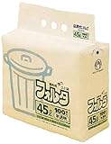 サニパック F-4H環優包装フォルタ45L白半透明 F4HHCL