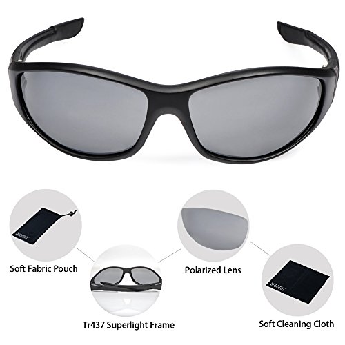 Duduma Tr437 Polarized Sports Sunglasses for Baseball Cycling Fishing Golf Superlight Frame