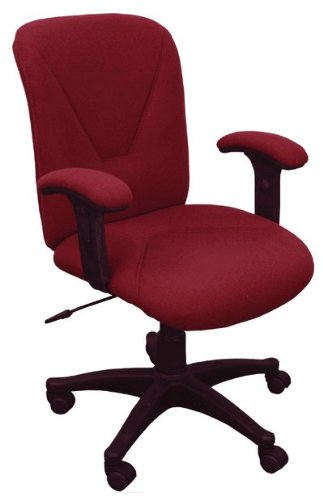 Mid Back Task Chair [CP-B084A01-BURGUNDY-GG]