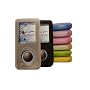 Silicone Skin Case Cover for Sandisk Sansa with Armband & Beltclip - 8 Color Variations!