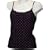Ex Store Ladies Camisole Vest Top 3740 Purple Spot