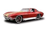 Maisto Pro Rodz - Chevrolet Corvette Hard Top (1965, 1:18, Red) diecast car model