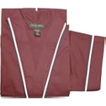 Cotton Robes In Navy And Burgundy #97711
