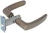美和ロック ZLT901 室内用レバーハンドル 空錠 ブロンズ 0150-511