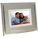 Pandigital 8.0-Inch LCD Digital Photo Frame with Black and Brushed Silver Frame