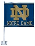 NCAA Notre Dame Fighting Irish Car Flag