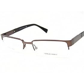GIORGIO ARMANI 610 Brown Matte NNB Optical Frame Eyeglasses 54x18