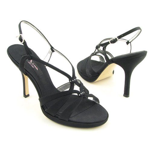 NINA Ginnie Sandals Heels Shoes Brown Womens SZ