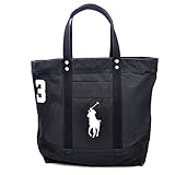 (ポロ ラルフローレン) Polo Ralph Lauren　405532853 トートバッグ　Natural Black Navy CAMO (004(BLACK)) [並行輸入品]