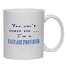 You can't scare me I'm a Daycare Provider Mug for Coffee / Hot Beverage (choice of sizes and colors)