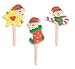 Holiday Elf Cupcake Picks - 12ct