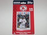 BOSTON RED SOX 2008 Topps Official Team BASEBALL CARD SET