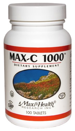 Maxi Vitamin C 1000 mg. 100 tab enzymaxed, 6-Ounce Bottle