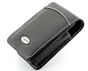 (CANON IXUS 65 70 75 80 85 90) weiche Napa (Schwarz) Leder digital Kamera Tasche