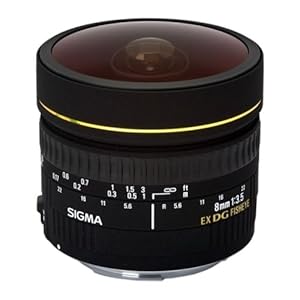 Sigma Objectif 8mm F3,5 EX DG Circular-Fisheye Nikon