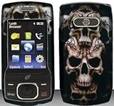Ancient Skulls Design Hard Snap On Case Cover Faceplate Protector for LG 62 ....