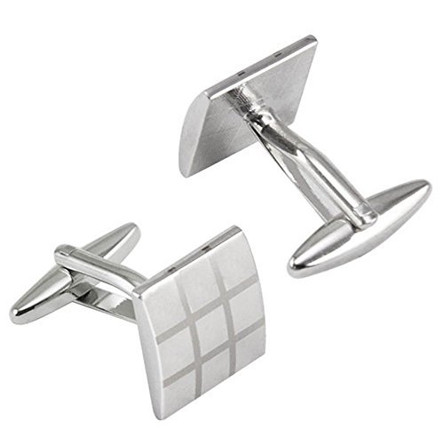 APEX Laser Engraved Classic Style Cufflinks