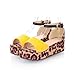 Carol Shoes New Womens Platform Wedge Heel Open Toe Sandal